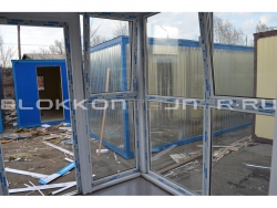 Блок-контейнер 4м, проходная, г.Ставрополь в Тербунах