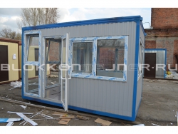 Блок-контейнер 4м, проходная, г.Ставрополь в Тербунах
