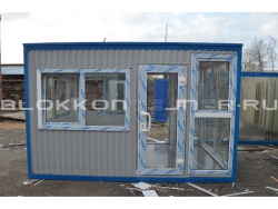 Блок-контейнер 4м, проходная, г.Ставрополь в Тербунах